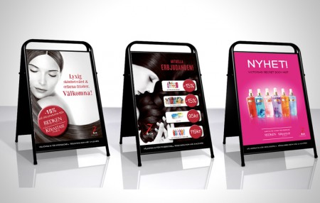 Urval av gatupratare för Frisörsalongen I&Co