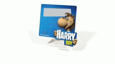 Stående elektroniskt pappersskylt till ATG-ombud